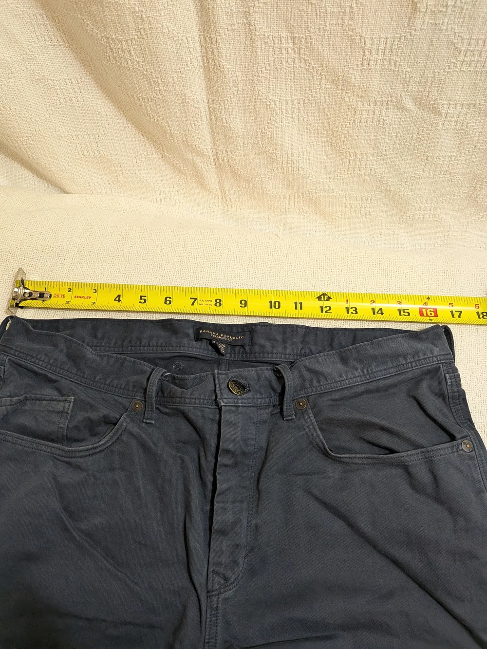 Banana Republic Men's Chinos in Navy Blue